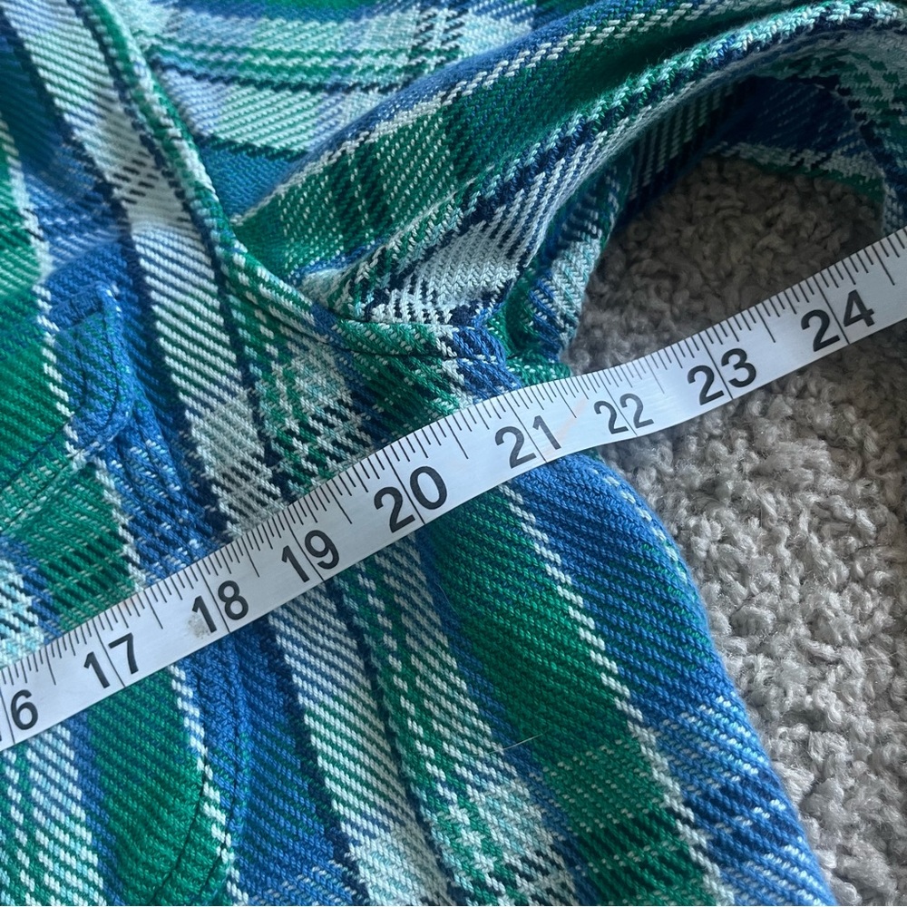 Outerknown Plaided Button Down Long Sleeve Flanne… - image 8